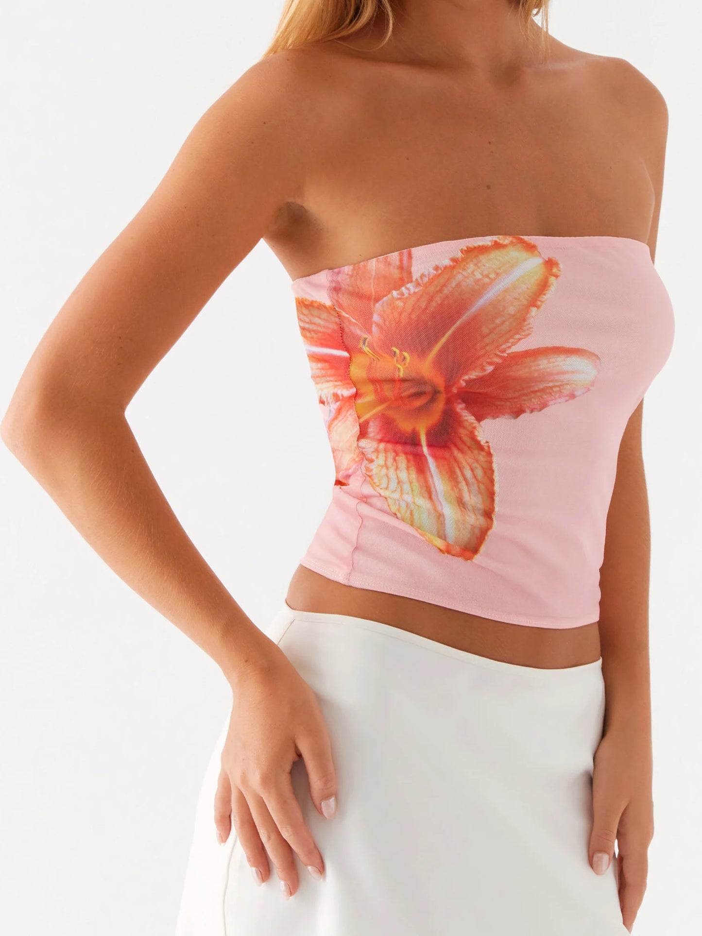 Women S off Shoulder Blouse with Ruffle Trim and Floral Embroidery Detail for Summer Chic Boho Style Crop Top Shirt