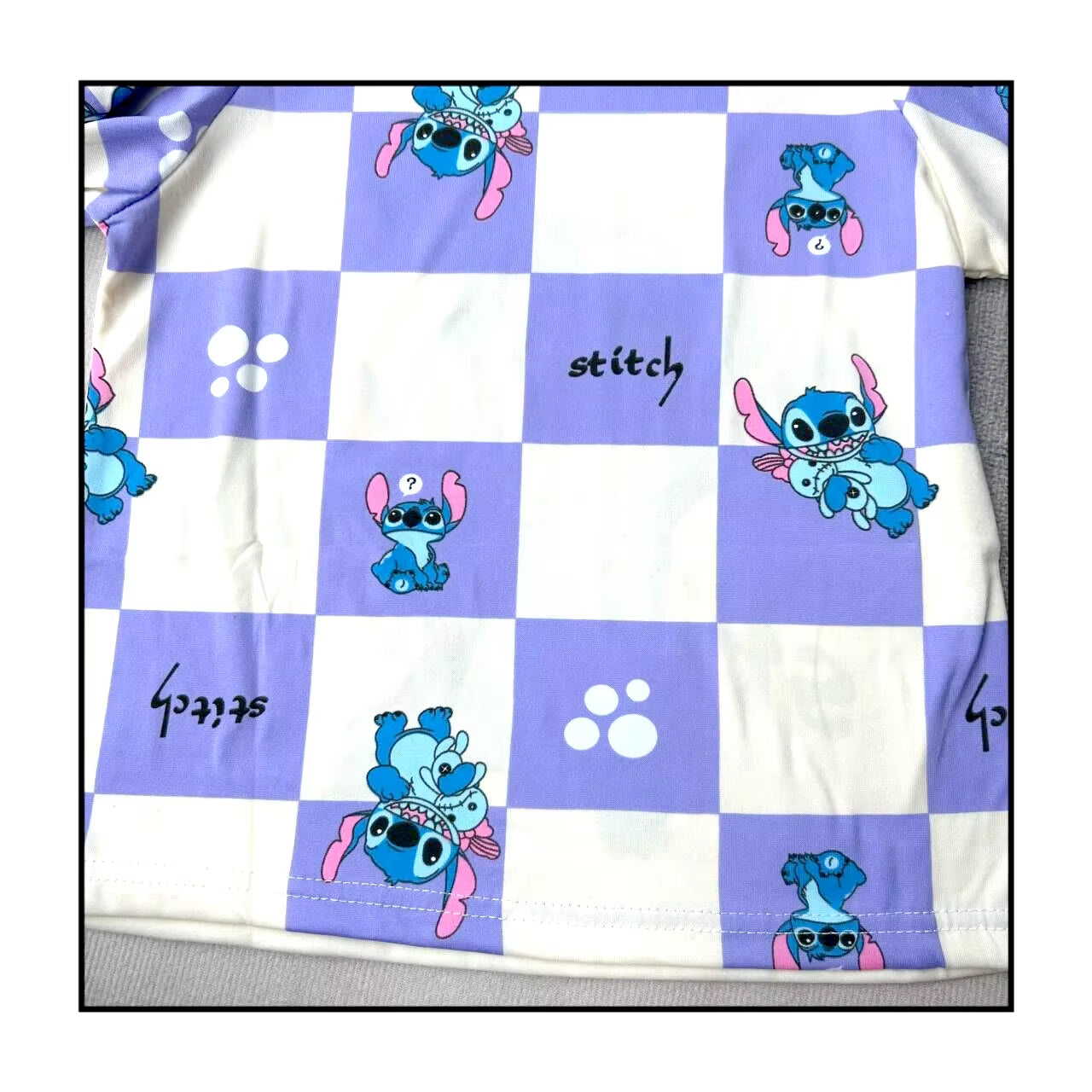 New Spring Children'S Clothing Sets Stitch Angel Boy Sleepwear Long Sleeved Pants Clothes Kids Pajamas Set Baby Girls Pyjamas
